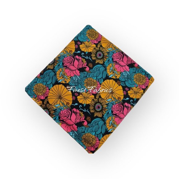 Ankara Fabric African Print Fabric Ankara Fabric By The Yard 100% Cotton Fabric - Picture 1 of 4